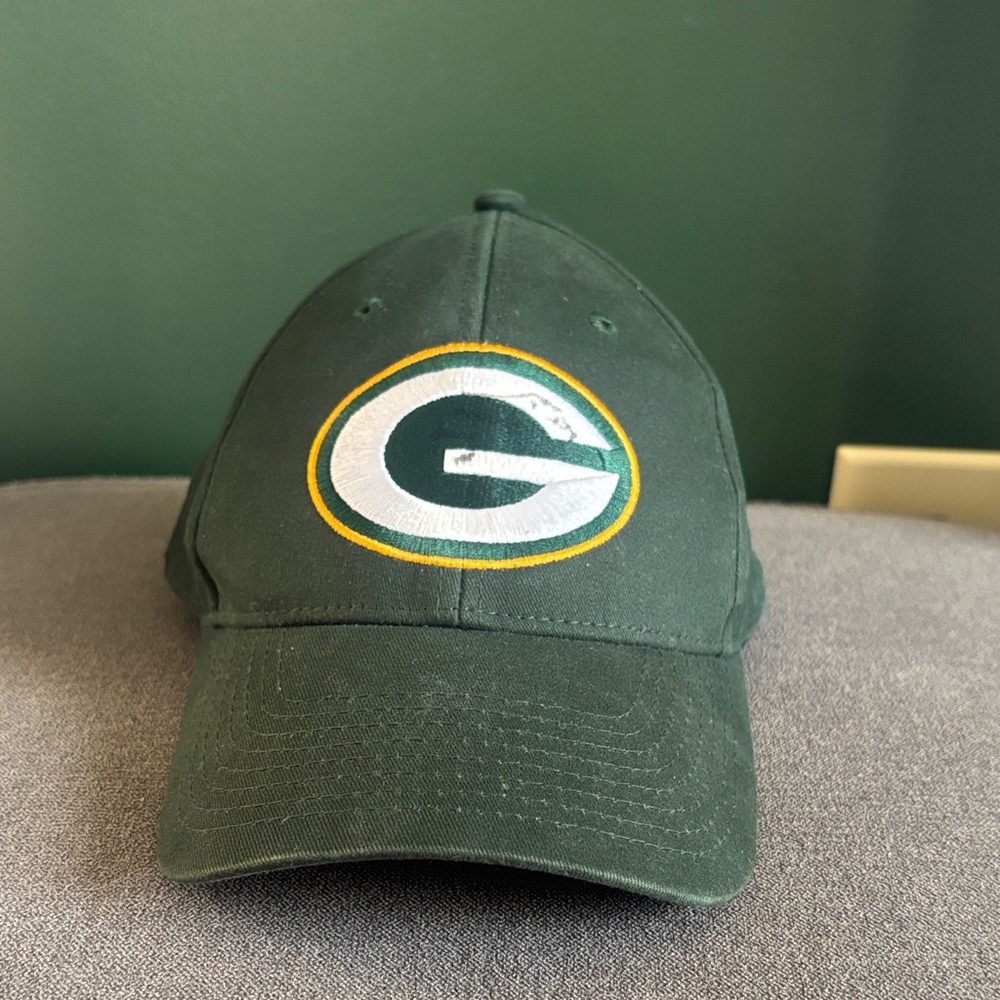 Green Bay Packers Adjustable Baseball Cap - Green & Gold